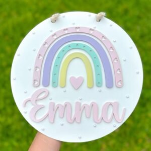 Cartel Nacimeinto Arcoiris