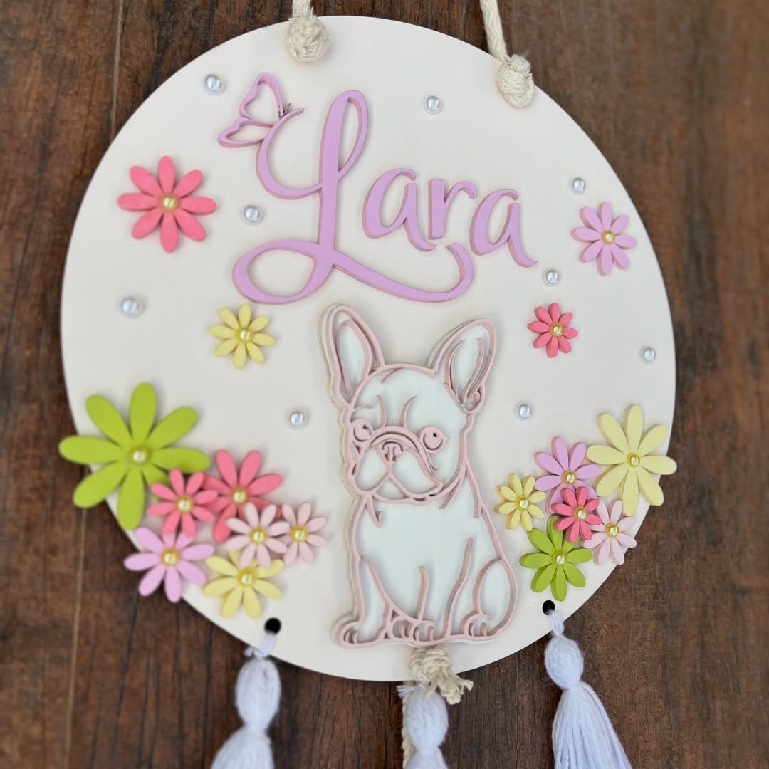 Cartel de nacimiento - Perrito - Imagen 2