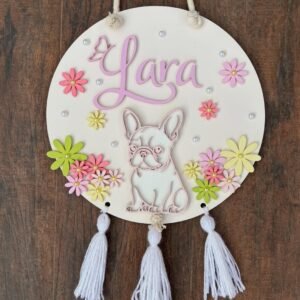 Cartel de nacimiento - Perrito