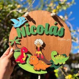 Cartel de nacimiento - Dino