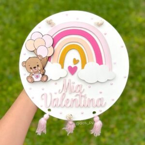 Cartel de nacimiento - Osito