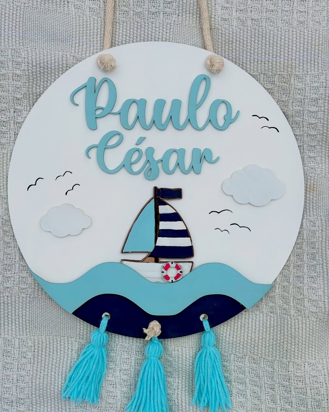 Cartel de nacimiento - Marinero - Imagen 3