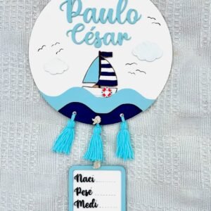 Cartel de nacimiento - Marinero