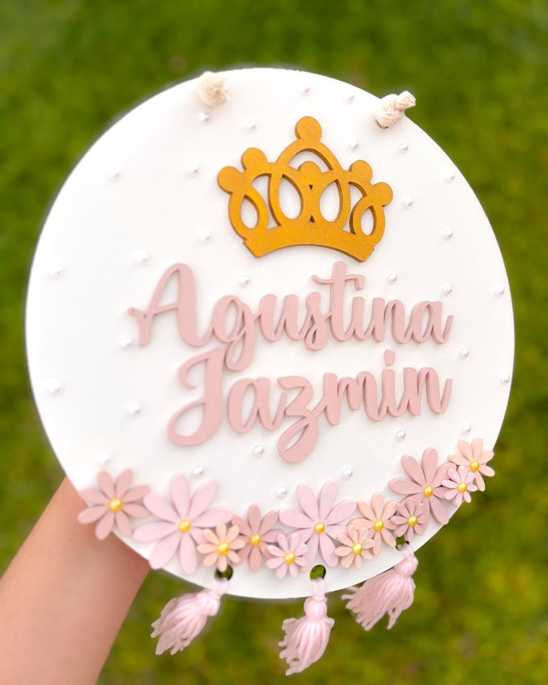 Cartel de nacimiento - Princesa - Imagen 2