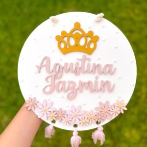 Cartel de nacimiento - Princesa